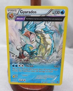 2015 Pokemon XY Ancient Origins Gyarados Full Art Holo #21/98 - Picture 1 of 4