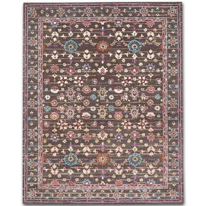 New Modern Hand Tufted Woollen Rug Color Multicolor Luxury Design Carpet Rug - Picture 1 of 4