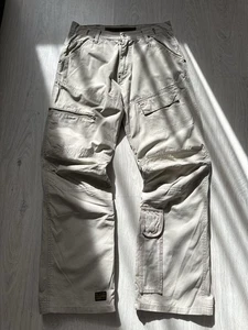 Vintage G-Star Cargo Hose Spec Baggy Wide Multipocket Y2K Herren 31x32 - Bild 1 von 13