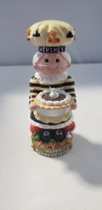 Kurt S. Adler Hershey's Chocolate Happy Pie Figur & Etikett. 1998 - Bild 1 von 7