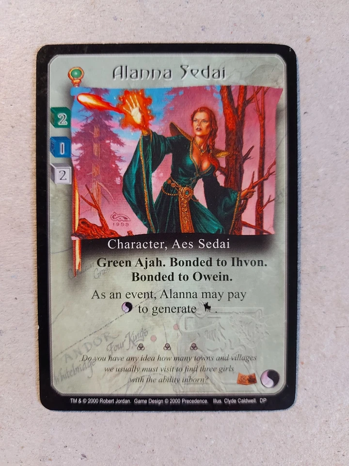 The Wheel Of Time CCG - Alanna Sedai - Uncommon - Image 1 of 2