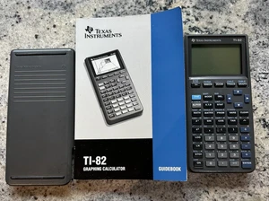 Texas Instruments TI-82 Stats Scientific Graphic Calculator W/Booklet - Tested - Picture 1 of 15