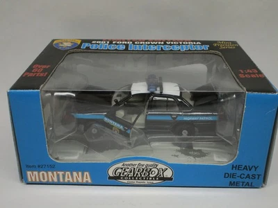 Gearbox 2001 Ford Crown Victoria Diecast 1:43 Montana Highway Patrol - Image 1 of 4