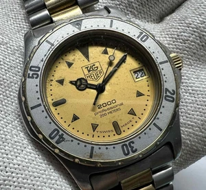 Tag heuer 2000 profesional 37,3 mm ref 955.114 funcionando - Imagen 1 de 22