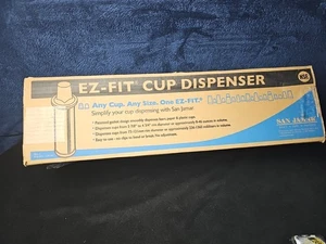 Dispensador de tazas San Jamar C2410S Ez-fit talla única para todos, para tazas de 8 oz a 46 oz, - Imagen 1 de 4