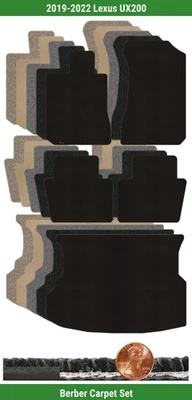 Juego de alfombrillas bereber personalizadas Lloyd para Lexus UX200 2019-2022 (5 piezas) #VWK Foto 1 de 4