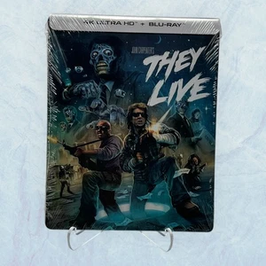 🕶️ They Live (SteelBook 4K UHD + Blu-ray) – Limited Edition, Brand New 💥👽 - Bild 1 von 2