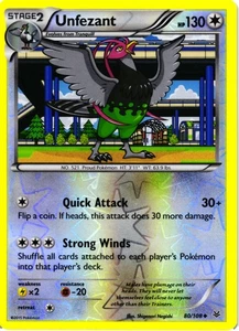 Unfezant 80/108 Roaring Skies Reverse Holo - Bild 1 von 2