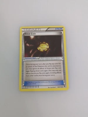 XY - Phantom Forces 108/119 Trick Coin Pokémon Trading Card TCG 2014 - Image 1 of 2