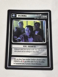 REBEL ENCOUNTER - STAR TREK CUSTOMIZABLE CARD GAME - Picture 1 of 3