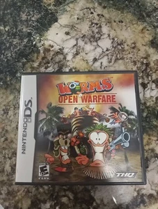 Case & Manual Only no game Worms 2 Open Warefare Nintendo DS Authentic - Picture 1 of 3