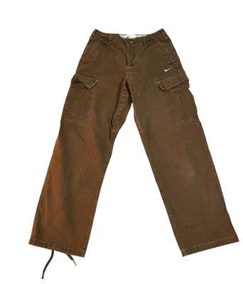 Nike SB Mens Size 30 / M Brown Cargo Skate Pants *Flaw - Image 1 of 4