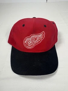 Detroit Red Wings NHL Mütze rot schwarz Cap verstellbar One Size Vintage Style - Bild 1 von 6