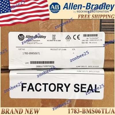 Factory Sealed AB 1783-BMS06TL/A Stratix 5700 6 Port Managed Switch US Free Ship - Image 1 of 4