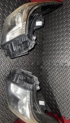 Right+Left Side For Cadillac ATS 2013 14 15 16 17 2018 Headlight Halogen Chrome - Image 1 of 4