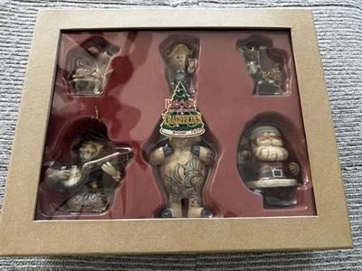 Rudolph El Reno Nariz Roja Jim Shore Enesco 2008 Adorno x6 Set Bumble Sin usar, en caja Foto 1 de 4