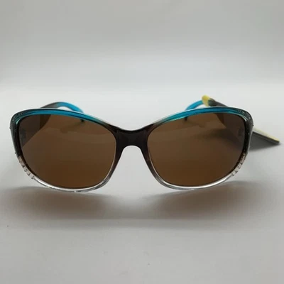 Gafas de sol Foster Grant polarizadas 14852FGX441 POL Bling marrón y azul Foto 1 de 4