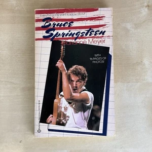1984 BRUCE SPRINGSTEEN Biography by Marianne Meyer Paperback Book Photographs - Picture 1 of 12