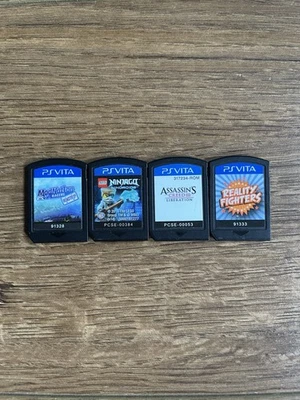 PS Vita Game Lot Mod Nation assassin’s Creed reality fighters Ninjago Fast Ship - Image 1 of 4