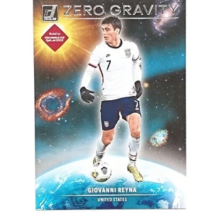 2021-22 Giovanni Reyna Donruss Qatar Gravedad Cero Prensa Prueba Oro 19 EE. UU. - Imagen 1 de 2