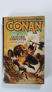 Conan the Great by Robert Jordan 1989 TOR 1st Printing Paperback