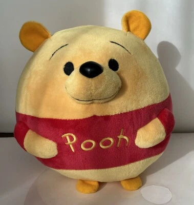 Ty Disney Winnie the Pooh  Stuffed Ball Plush Toy Ballz 8 INCHES - Image 1 of 4