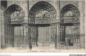 AFIP7-0566-28 - CHARTRES - La Catedral - Portal Real - Imagen 1 de 2