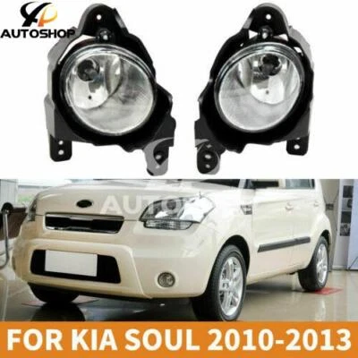 Kit de luces antiniebla de luz de circulación de parachoques delantero L+R para KIA Soul 2010-2012 Foto 1 de 4