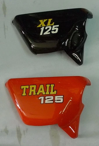 FUNDA HONDA TRAIL125 CT125 XL100 XL125 SIED DERECHO NARANJA NEGRA nueva Foto 1 de 1