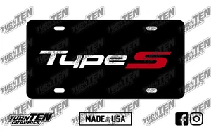 Placa de vanidad Acura tipo S Integra TLX MDX - Imagen 1 de 1