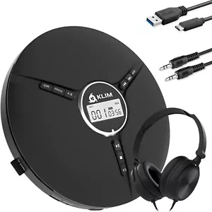 Portable CD Player Walkman - New 2023 - with Long-Lasting Battery - w - Picture 1 of 7
