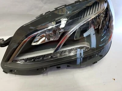 Faro LH lado del conductor ajuste 2014-16 Mercedes-Benz Clase E 2128202139 MB2502219 Foto 1 de 4
