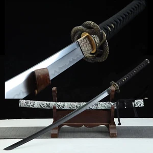 Snake Theme T10 Arcilla de Acero Templada Navaja Afilada Espada Samurai Japonesa Katana - Imagen 1 de 10