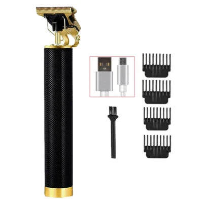 Cortapelos profesional recortadora corte barba barba máquina de afeitar peluquero inalámbrica Foto 1 de 4