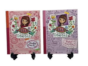Ella Diaries Chapter Books - Double Dare You - Ballet Backflip -Costain Set Of 2 - Picture 1 of 10
