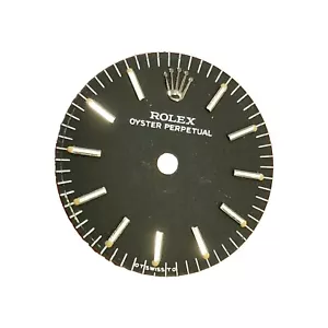 ROLEX ZIFFERBLATT OYSTER PERPETUAL 18 mm, Schwarz - Bild 1 von 4