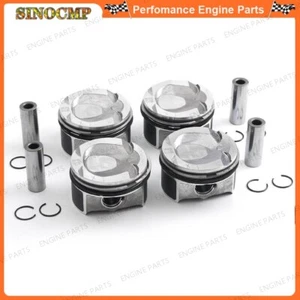 M271 Engine Pistons & Rings Set For Mercedes-Benz W204 C200 C250 E250 CGI 1.8T - Bild 1 von 3