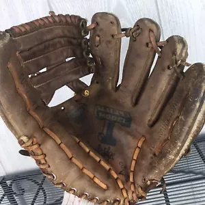 Guanto da baseball vintage Cambridge XB50 triplo modello guanto guanto pelle punto nylon - Foto 1 di 8