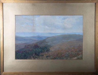 F. G. Beckett - 1911 Aquarelle, Paysage De Landes - Photo 1/4