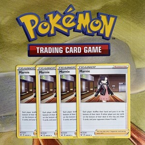 Marnie 169/202 Supporter Playset (4x) Sword & Shield Base Pokémon TCG Card
