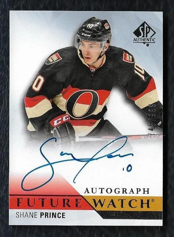 2015-16 SP Authentic Future Watch Rookie Autograph #239 Shane Prince #745/999 - Image 1 of 1
