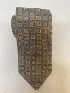 BROOKS BROTHERS MAKERS & Merchants SILK TIE HANDMADE USA Geometric NWT NEW 3.25” - Picture 1 of 7