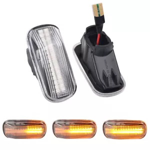Luz marcadora lateral dinámica LED transparente para Acura NSX NA1 NA2 1990-2003 2004 2005 - Imagen 1 de 12