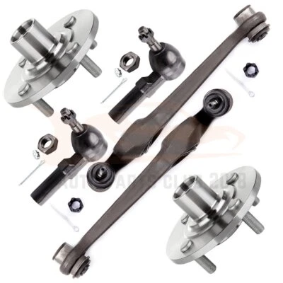6pcs Suspension Kit + Wheel Hub and Bearing For 1994-2002 Saturn SC2 SL2 - Image 1 of 4