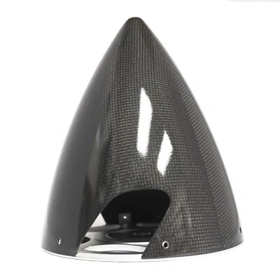 XOAR 5 inch 3-Blade Carbon Fiber Spinner RC Propeller Props Gas Model Airplanes - Image 1 of 4