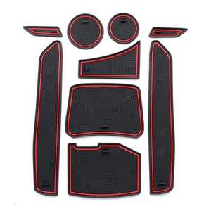 Gate Slot Pad For Chevrolet Camaro 2017-22 Accessories Anti-Slip Cup Holder Mats - Picture 1 of 11