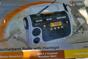 Weather Band Radio With Flashlight AM/FM Radio Siren - Picture 1 of 6
