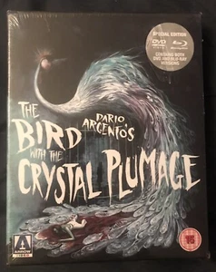 BIRD WITH THE CRYSTAL PLUMAGE (1970) Arrow LIMITED EDITION BLU-RAY/DVD: NEW! - Picture 1 of 6