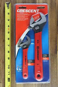 Crescent 2 Pc Adjustable Wrench 6'' & 10'' AT2610CVS - Picture 1 of 5