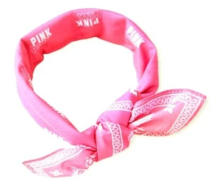 Victoria’s Secret PINK Bandana Pink Orange Gradient Face Mask Headband + Bonus! - Picture 1 of 8